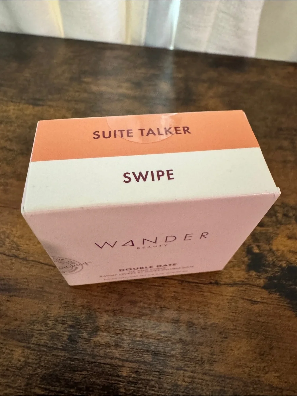 Wander Beauty Double Date Lip and Cheek duo, New in Box, Swipe Suite Talker
